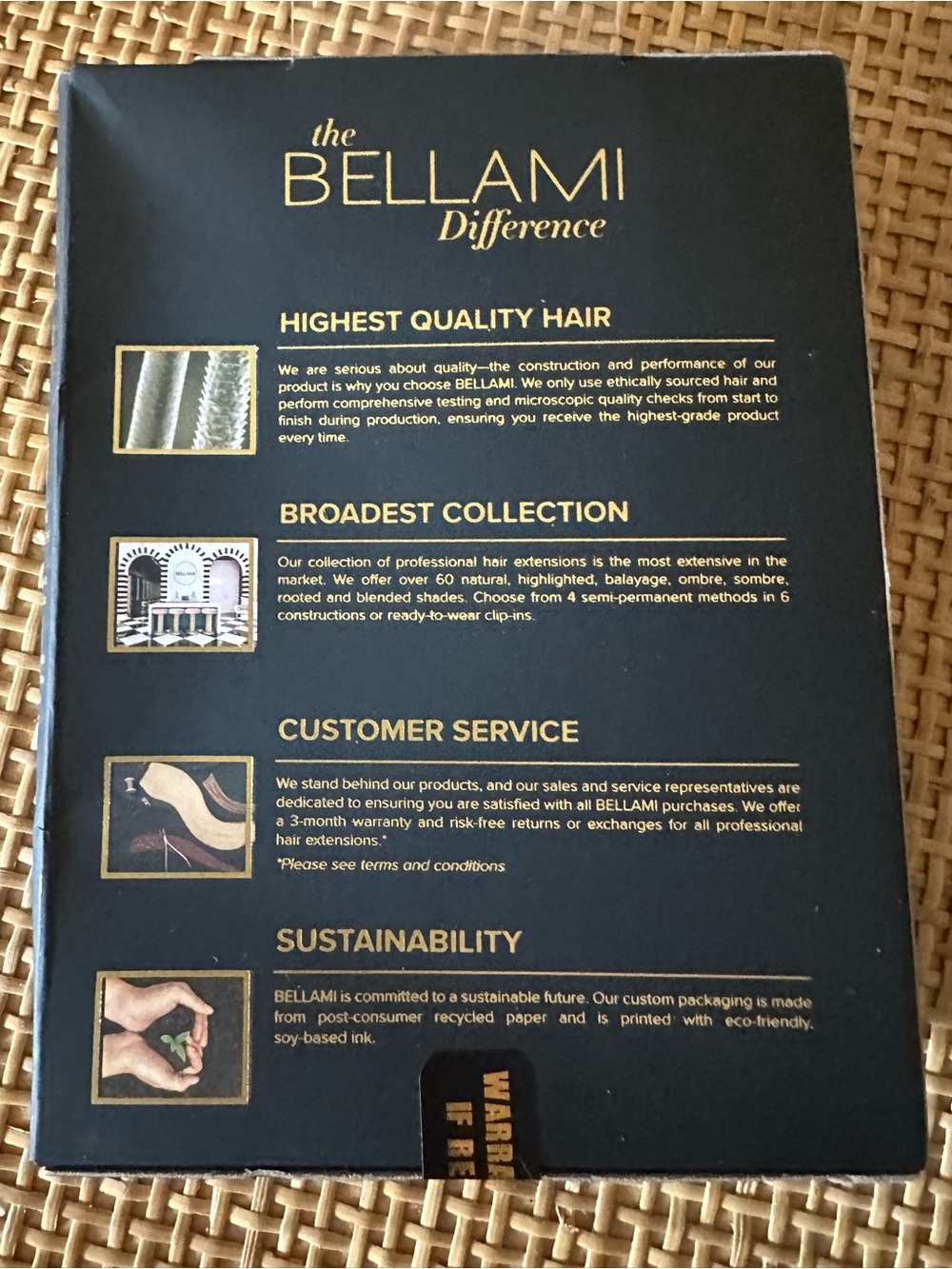 BELLAMI 20” K-Tip Hair Extensions - Light Brown to Ash Blonde Platinum Blend NWT - Picture 4 of 7